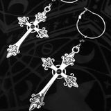 Gothic Dark Angel Cross Alloy Earrings – Useful Gifts — 5
