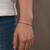 Fashion Simple Ladies Oval Bead Bracelet – Stylish Gifts — 11