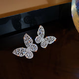 Silver Stud Rhinestone-encrusted Zircon – Special Occasion Gifts — 4