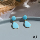 Alloy Design Special-interest Earrings Blue Trendy – Unique Gift Ideas — 6