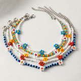Bohemian Beach Resort Style Daisy Anklet – Stylish Gifts — 9