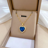 Fully Jeweled Loving Heart Light Luxury – Jewelry Gift Ideas — 6