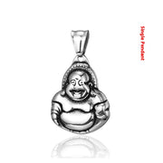 Stainless Steel Buddha Pendant Pendant National – Jewelry Gift Ideas — 3