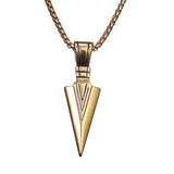 Bow And Arrow Triangle Necklace Personality – Jewelry Gift Ideas — 4