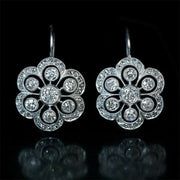 Female Geometric Circular Zircon Earrings – Gifts for Her — 3