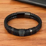 Stainless Steel Cowhide Rope Double Braided – Jewelry Gift Ideas — 3