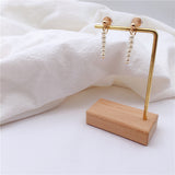 Pearl Simple Temperament Mosquito Coil Ear Clip – Holiday Gift Ideas — 2