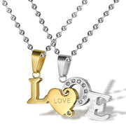 Creative LOVE Letter Diamond Pendant Necklace – Jewelry Gift Ideas — 4