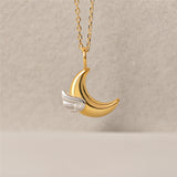 S925 Silver Dreams Come True Moon Pendant – Jewelry Gift Ideas — 4