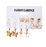 Creative Simple Acrylic Butterfly Love Earrings – Gifts for Couples — 5