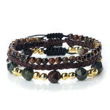 Creative Three-piece Woven Bracelet Adjustable – Jewelry Gift Ideas — 2