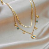 Women's Fashion Niche Simple Devil Eyes Turquoise – Jewelry Gift Ideas — 3