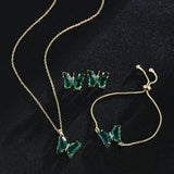 Butterfly Necklace Jewelry Set – Jewelry Gift Ideas — 7