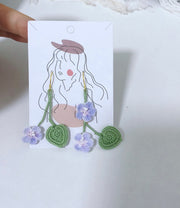 Micro Hook Violet Earring Wire – Jewelry Gift Ideas — 5
