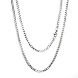 Personalized Fashion Stainless Steel Box Necklace – Jewelry Gift Ideas — 13