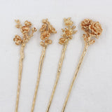 Antique Material Flower Season Hairpin – Stylish Gifts — 4
