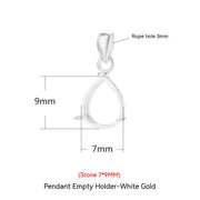 925 Sterling Silver Pendant Silver Ring Holder – Jewelry Gift Ideas — 3