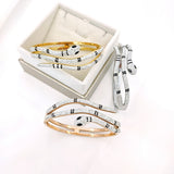 Full Diamond Snake Titanium Steel Bracelet Trend – Jewelry Gift Ideas — 5