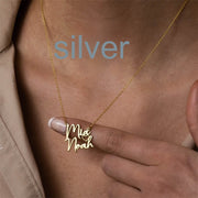 DIY Double Name Letter Stainless Steel Necklace – Jewelry Gift Ideas — 2