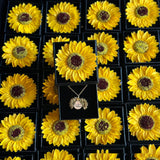 Artificial Flower Sunflower Necklace Acrylic – Jewelry Gift Ideas — 4