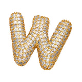 18K Gold Plated Balloon English Letter Pendant – Jewelry Gift Ideas — 9