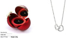 Custom Name Necklace Personalized Double Heart – Jewelry Gift Ideas — 10