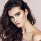 Fashion Spiral Ribbon Multi-drop Teardrop Earrings – Stylish Gifts — 5