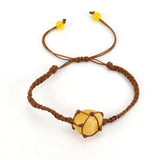 Fashion Personality Handmade Woven Amethyst Bracelet – Stylish Gifts — 7