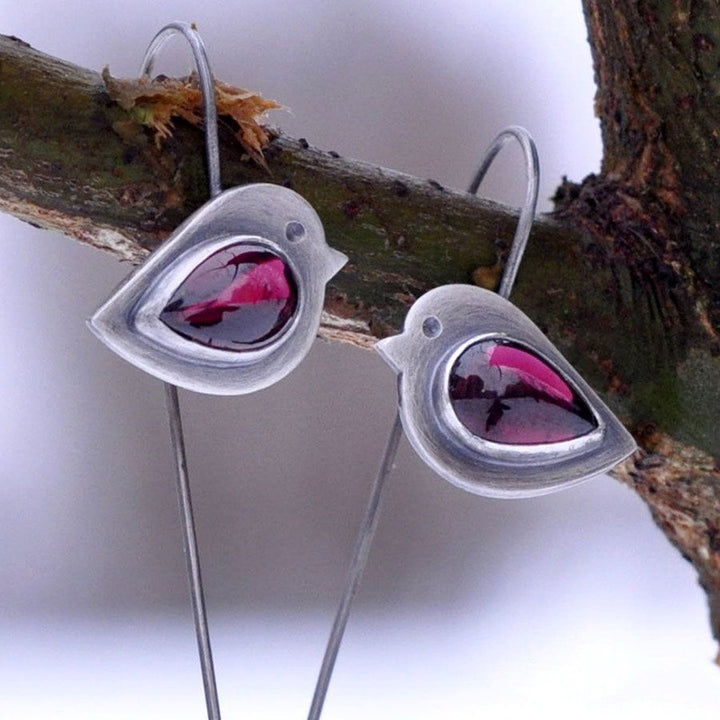 Creative Bird Fashion Crystal Wings Earrings – Stylish Gifts — 1