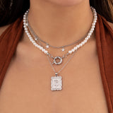 Metal Style Sweet Cool Pearl Necklace – Jewelry Gift Ideas — 10