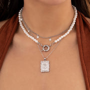 Metal Style Sweet Cool Pearl Necklace – Jewelry Gift Ideas — 10