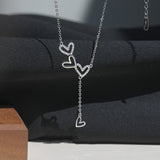 Heart Tassel Light Luxury Minority Design – Jewelry Gift Ideas — 6