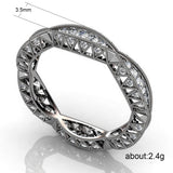 Simple Hollow Carved Men And Women Ring – Gifts for Her — 2