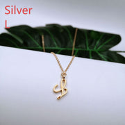 Ornament 26 Letter Necklace Simple Fashion – Jewelry Gift Ideas — 3