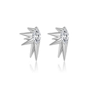 Sterling Silver Stud Earrings Simple All-match Horse – Beauty Gifts — 8