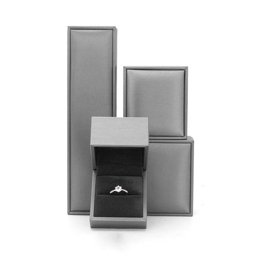 Brushed PU Bracelet Necklace Ring Jewelry Box – Jewelry Gift Ideas — 2