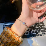 Exquisite Full Rhinestone Zircon Bracelet Female – Jewelry Gift Ideas — 5