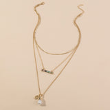 Simple Shaped Pearl Pendant Necklace – Jewelry Gift Ideas — 3