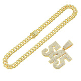 Hip-hop Full Diamond Three-dimensional Number – Jewelry Gift Ideas — 3