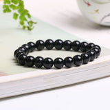 Faux Crystal Single Loop Glass Bracelet – Jewelry Gift Ideas — 1