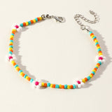 Bohemian Beach Resort Style Daisy Anklet – Stylish Gifts — 7
