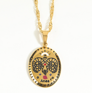 Fashion Simple Zodiac Sign Necklace Women's – Jewelry Gift Ideas — 7