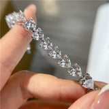 Women's Simple Full Diamond Personality Love – Jewelry Gift Ideas — 2