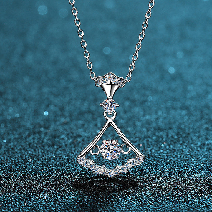 Women's Sterling Silver Moissanite Small Skirt – Jewelry Gift Ideas — 1