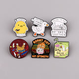 Creative Animal Quotation Alloy Brooch – Jewelry Gift Ideas — 4