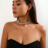 Fashion Metal Snake Bone Collar Women's Simple – Jewelry Gift Ideas — 11