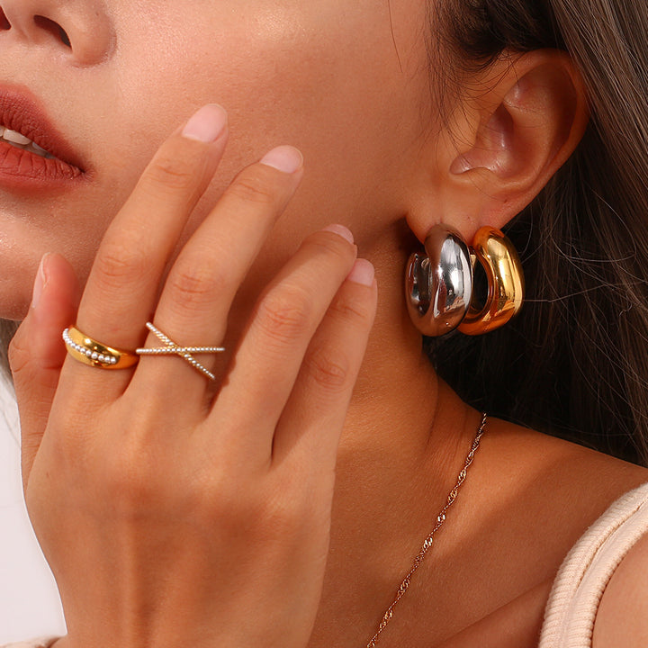 Fashion Simple Light Luxury All-match Earrings – Stylish Gifts — 1