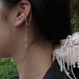 Diamond Pierced Ear Clip Earrings – Meaningful Gifts — 1