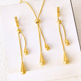 Women's Light Luxury Water Drop Tassel Necklace – Jewelry Gift Ideas — 2