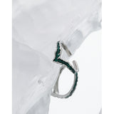 V-shaped Irregular Face S925 Sterling Silver Ring – Gifts for Her — 3